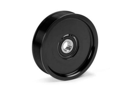 Fleece Performance 03-18 Dodge 2500 3500 Cummins Upper Fan Pulley Idler (Black Contrast) For Cheap