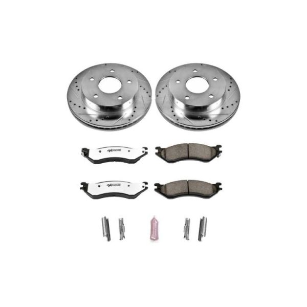 Power Stop 00-01 Dodge Ram 1500 Front Z36 Truck & Tow Brake Kit Cheap