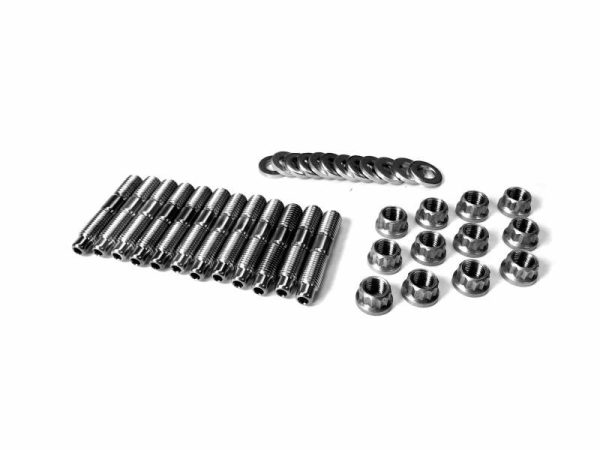 Fleece Performance 94-18 Dodge Cummins 2500-3500 Exhaust Manifold Stud Kit - 4mm Allen Socket Head on Sale