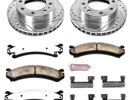 Power Stop 00-05 Cadillac DeVille Front Z36 Truck & Tow Brake Kit Online Sale