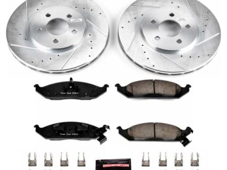 Power Stop 95-00 Chrysler Cirrus Front Z23 Evolution Sport Brake Kit Discount