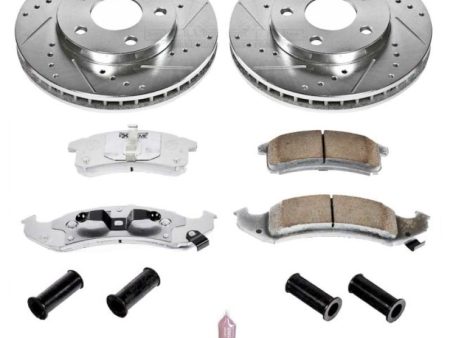 Power Stop 94-99 Buick LeSabre Front Z26 Street Warrior Brake Kit Fashion