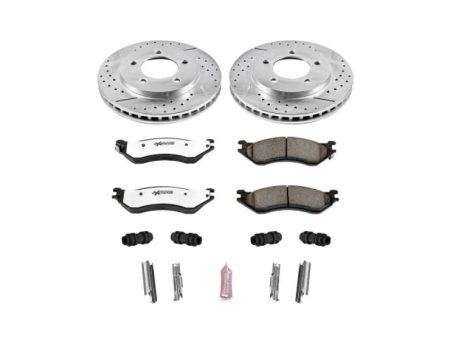 Power Stop 97-02 Ford Expedition Front Z36 Truck & Tow Brake Kit Discount