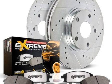 Power Stop 94-99 Dodge Ram 1500 Front Z36 Truck & Tow Brake Kit For Cheap