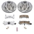 Power Stop 95-97 Chevrolet Blazer Front Z26 Street Warrior Brake Kit Fashion