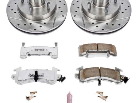 Power Stop 95-97 Chevrolet Blazer Front Z26 Street Warrior Brake Kit Fashion