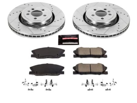 Power Stop 14-22 Dodge Charger Front Z23 Evolution Brake Kit Online now