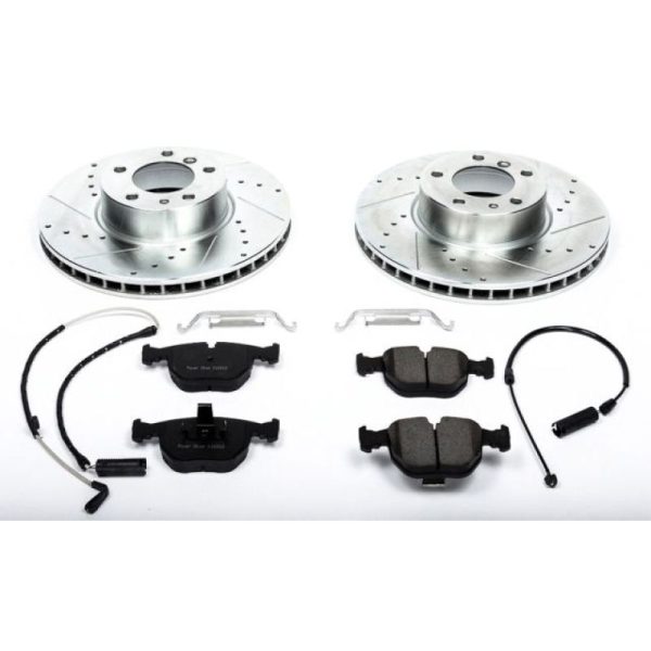 Power Stop 97-00 BMW 540i Front Z23 Evolution Sport Brake Kit Discount