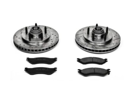 Power Stop 00-02 Ford Expedition Front Z23 Evolution Sport Brake Kit Discount