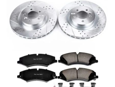 Power Stop 2017 Land Rover Discovery Front Z23 Evolution Sport Brake Kit For Cheap