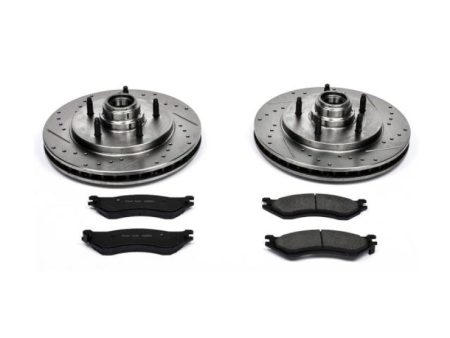 Power Stop 97-00 Ford Expedition Front Z23 Evolution Sport Brake Kit For Sale