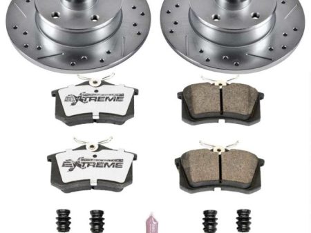 Power Stop 92-95 Volkswagen Corrado Rear Z26 Street Warrior Brake Kit Fashion