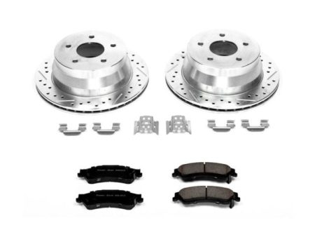 Power Stop 97-05 Chevrolet Blazer Rear Z23 Evolution Sport Brake Kit Cheap