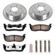 Power Stop 00-02 Ford Expedition Rear Z36 Truck & Tow Brake Kit Fashion