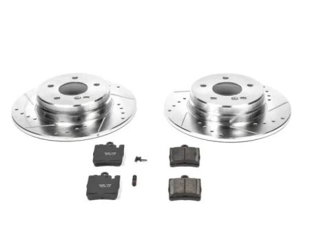 Power Stop 00-02 Mercedes-Benz CLK320 Rear Z23 Evolution Sport Brake Kit Online now