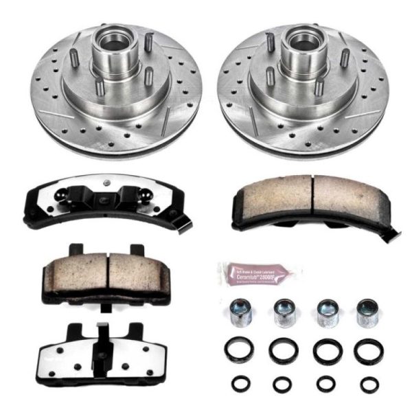 Power Stop 95-97 Chevrolet Blazer Front Z36 Truck & Tow Brake Kit Cheap