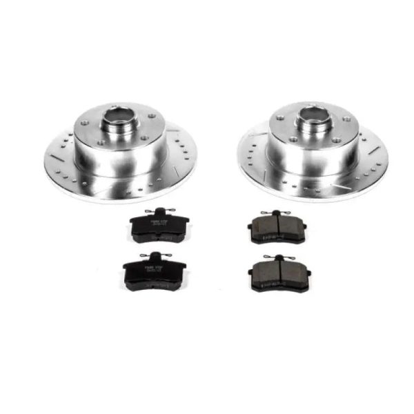 Power Stop 96-97 Audi A4 Rear Z23 Evolution Sport Brake Kit For Cheap