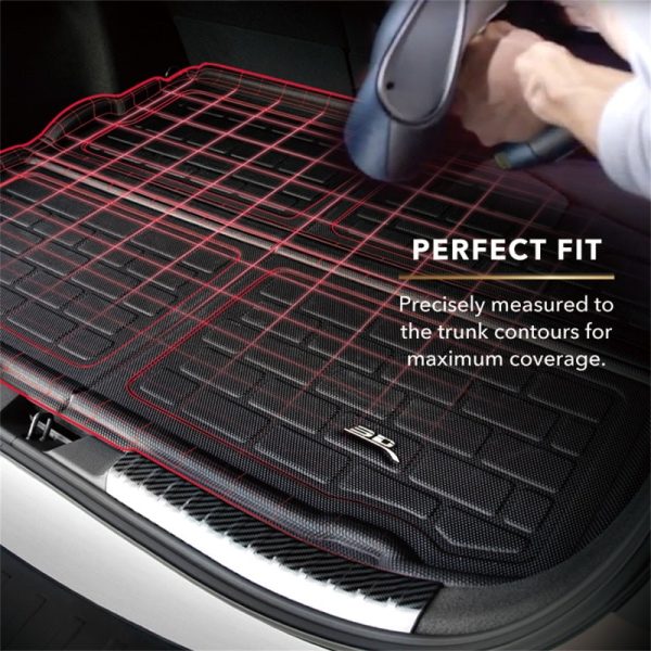 3D MAXpider 20-21 Mercedes GLB-Class 7-Seat Behind 3rd Row Seatback Protector Cargo Liner - Black For Cheap