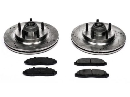 Power Stop 00-03 Ford F-150 Front Z23 Evolution Sport Brake Kit Hot on Sale