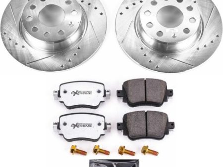 Power Stop 15-18 Volkswagen Golf Rear Z26 Street Warrior Brake Kit For Discount