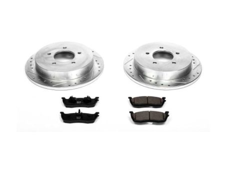 Power Stop 97-00 Ford Expedition Rear Z23 Evolution Sport Brake Kit Online Hot Sale