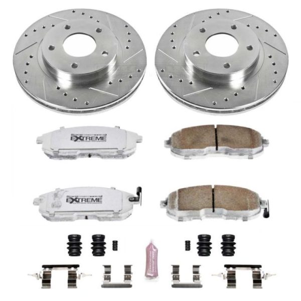 Power Stop 00-01 Infiniti I30 Front Z26 Street Warrior Brake Kit Sale