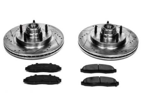 Power Stop 97-00 Ford F-150 Front Z23 Evolution Sport Brake Kit Discount