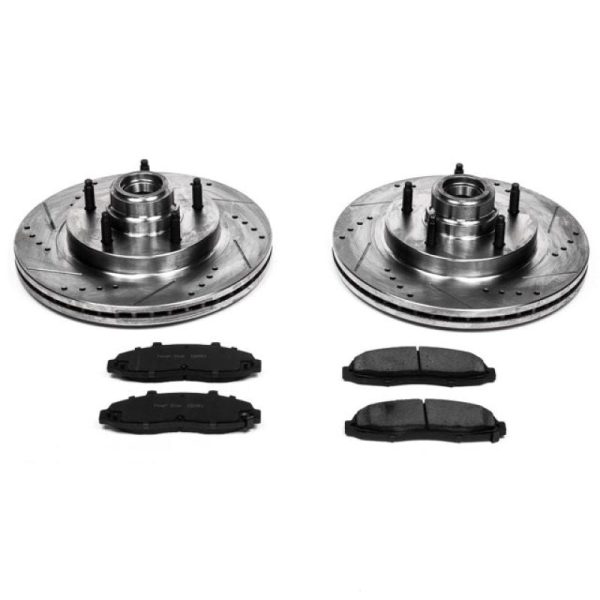 Power Stop 97-00 Ford F-150 Front Z23 Evolution Sport Brake Kit Discount