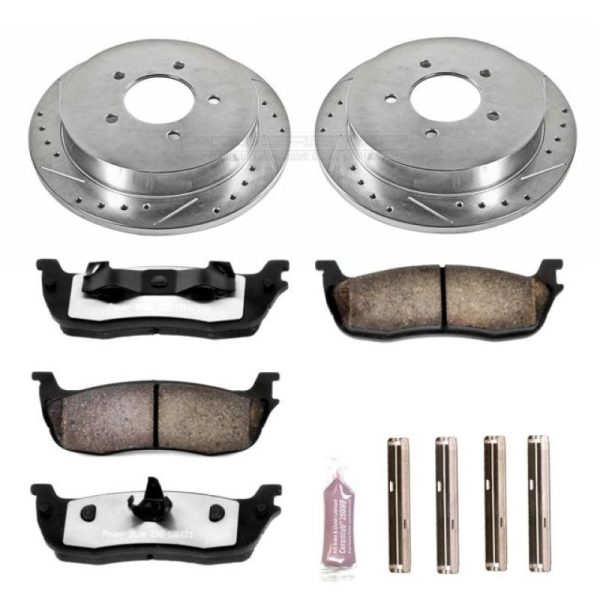 Power Stop 97-00 Ford Expedition Rear Z36 Truck & Tow Brake Kit Online