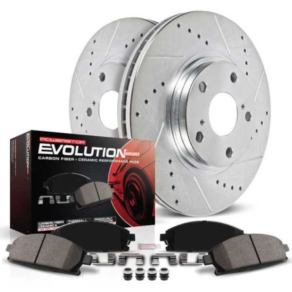 Power Stop 00-02 Ford Expedition Rear Z23 Evolution Sport Brake Kit Fashion