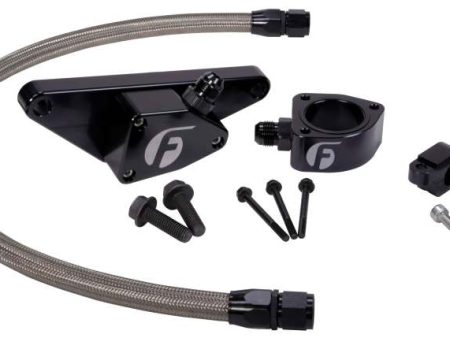 Fleece Performance 03-07 Manual Transmission Cummins Coolant Bypass Kit w  SS Braided Line Online Sale