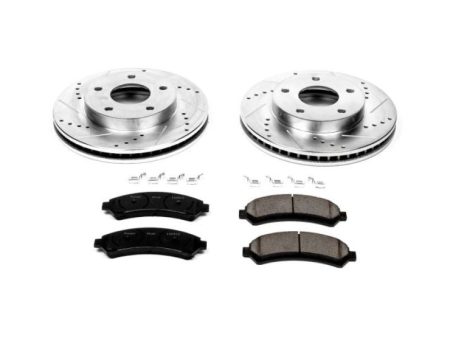 Power Stop 97-05 Chevrolet Blazer Front Z23 Evolution Sport Brake Kit Hot on Sale