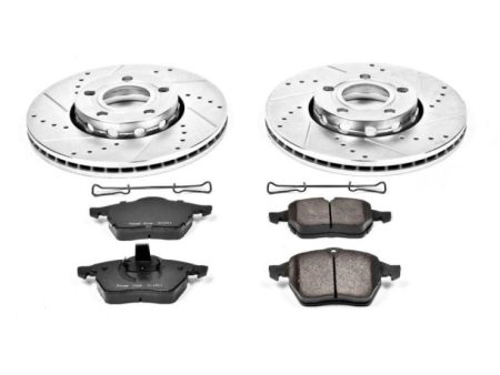 Power Stop 96-98 Audi A4 Front Z23 Evolution Sport Brake Kit For Cheap