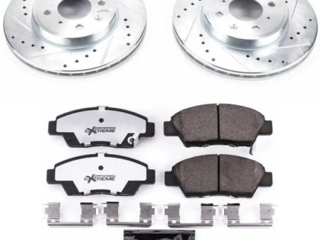 Power Stop 15-19 Honda Fit Front Z26 Street Warrior Brake Kit on Sale