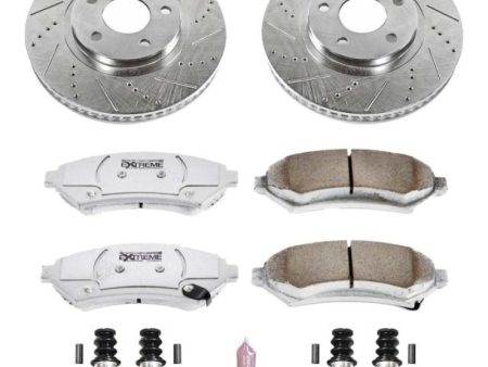 Power Stop 00-04 Buick LeSabre Front Z26 Street Warrior Brake Kit on Sale