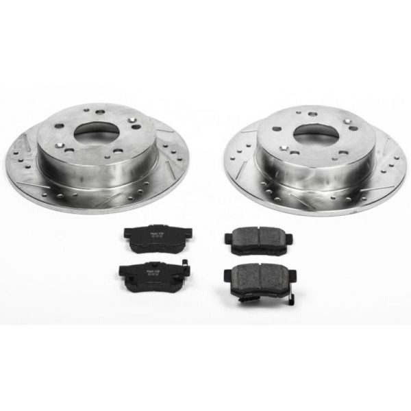 Power Stop 97-01 Acura Integra Rear Z23 Evolution Sport Brake Kit Sale