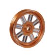 Fleece Performance Dodge Cummins Dual Pump Spoke Pulley (For Use w  FPE Dual Pump Bracket) Orange Online