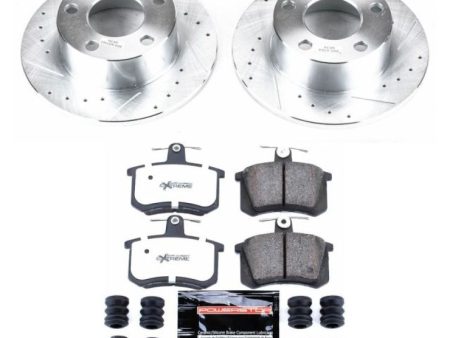 Power Stop 95-97 Audi A6 Rear Z26 Street Warrior Brake Kit For Sale