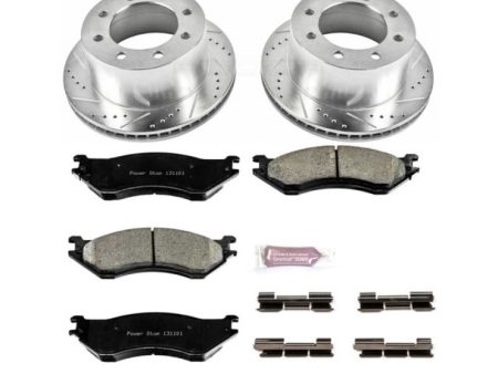 Power Stop 01-02 Dodge Ram 2500 Rear Z23 Evolution Sport Brake Kit For Discount