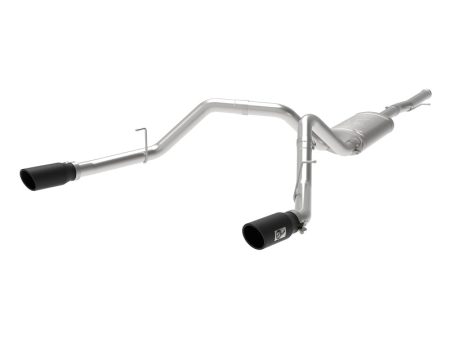 aFe Apollo GT Series 3 IN 409 SS Cat-Back Exhaust System w  Black Tip GM Sierra 1500 09-18 Supply