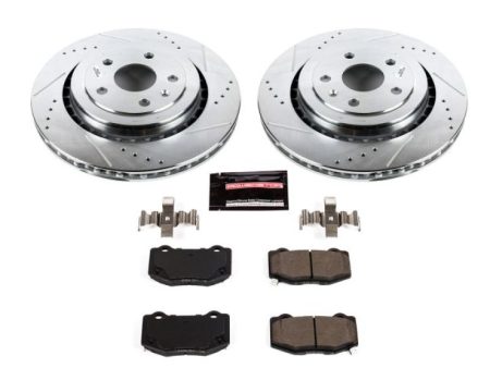 Power Stop 16-18 Cadillac ATS Rear Z23 Evolution Sport Brake Kit Online