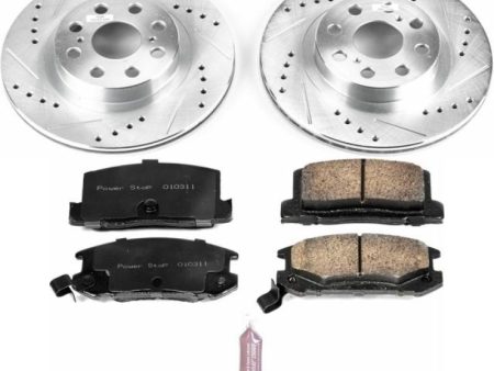 Power Stop 00-05 Toyota MR2 Spyder Rear Z23 Evolution Sport Brake Kit For Cheap