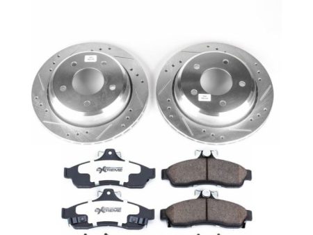 Power Stop 94-96 Chevrolet Caprice Rear Z26 Street Warrior Brake Kit For Cheap