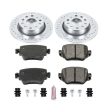 Power Stop 15-18 Volkswagen Golf Rear Z23 Evolution Sport Brake Kit Fashion