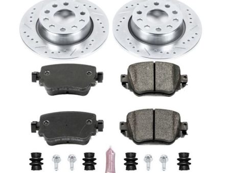 Power Stop 15-18 Volkswagen Golf Rear Z23 Evolution Sport Brake Kit Fashion