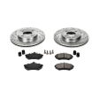 Power Stop 95-02 Volkswagen Cabrio Front Z23 Evolution Sport Brake Kit Sale