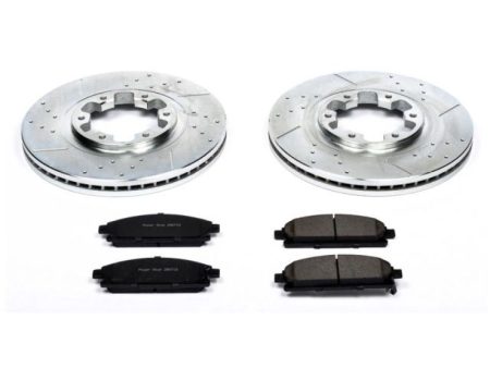 Power Stop 97-03 Infiniti QX4 Front Z23 Evolution Sport Brake Kit Cheap