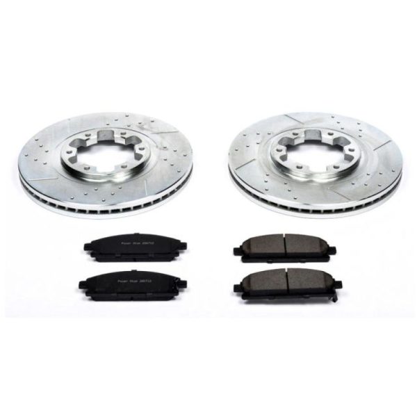 Power Stop 97-03 Infiniti QX4 Front Z23 Evolution Sport Brake Kit Cheap