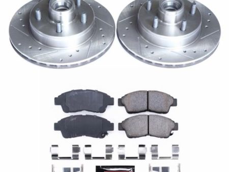 Power Stop 95-97 Ford Ranger Front Z23 Evolution Sport Brake Kit Hot on Sale