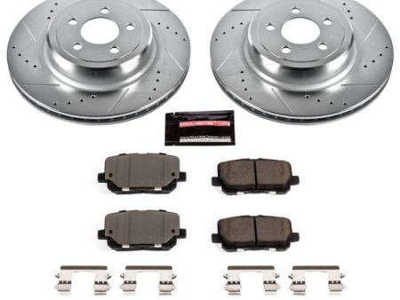 Power Stop 14-19 Dodge Charger Rear Z23 Evolution Sport Brake Kit Cheap